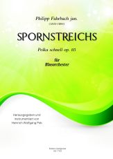 Fahrbach jun: Spornstreichs Polka schnell op. 85 - Partitur